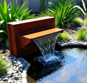 Corten Water Feature